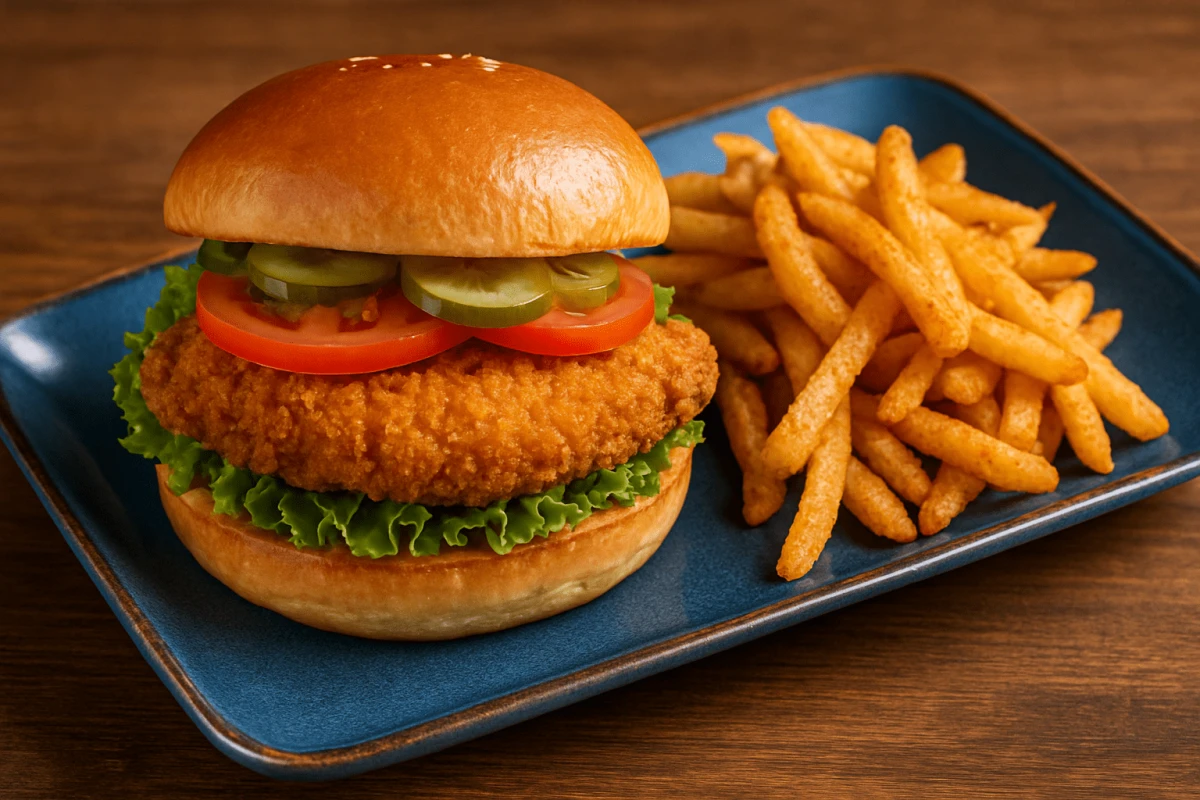 Çıtır Tavuk Burger