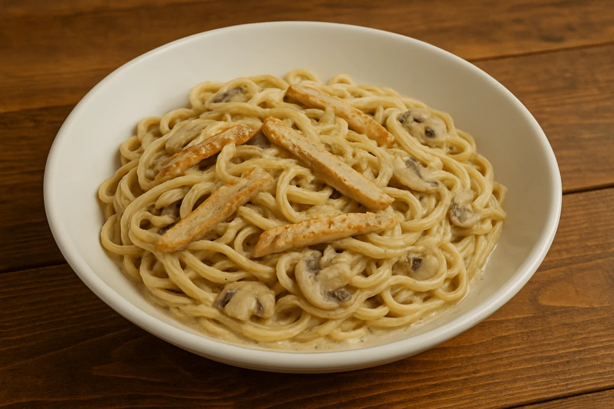 Fettuccine Chicken Alfredo